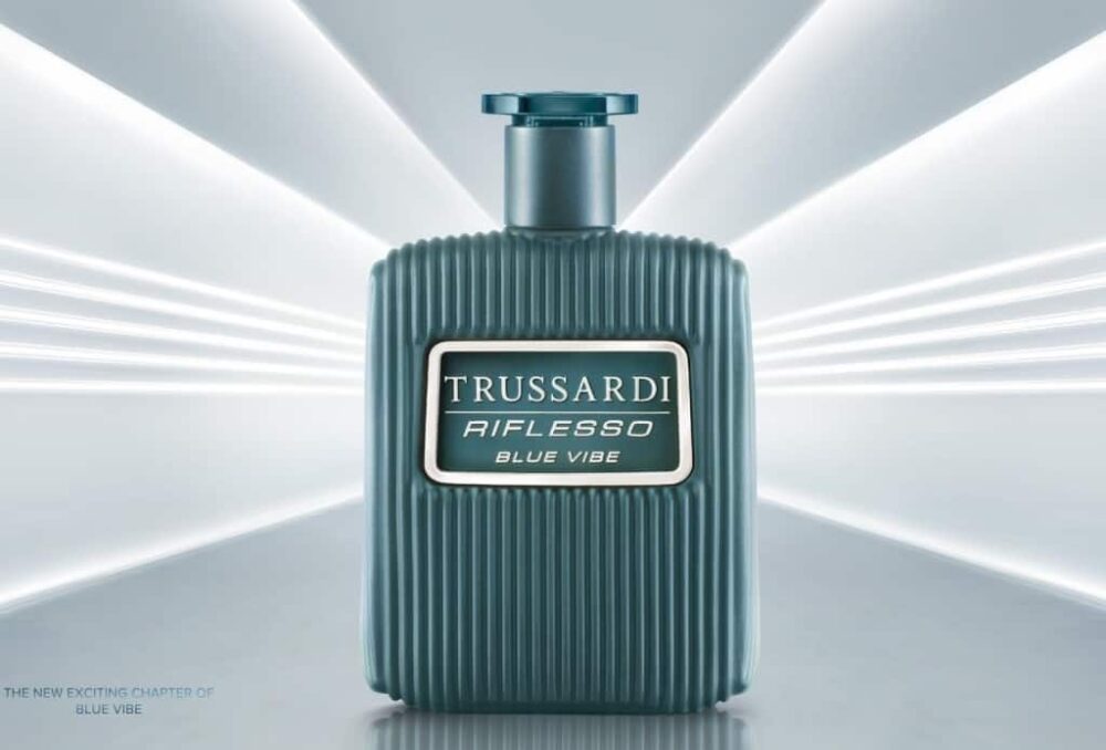 Nuovo profumo uomo Trussardi Riflesso Blue Vibe Limited Edition 2020