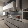 ARAN Cucine composizione Bijou con Grès effetto pietra