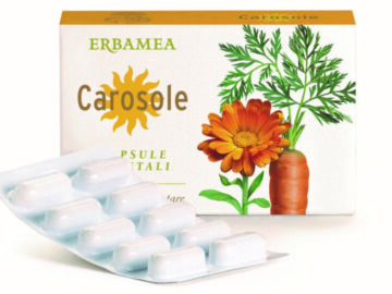 Capsule Erbamea per abbronzatura protetta