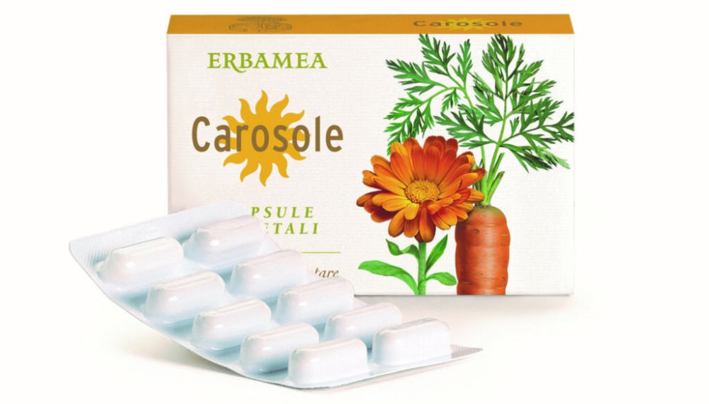 Capsule Erbamea per abbronzatura protetta