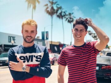 Merk e Kremont i dee jay italiani presenti al Levi's Festival del 20 maggio 2020 su Instagram