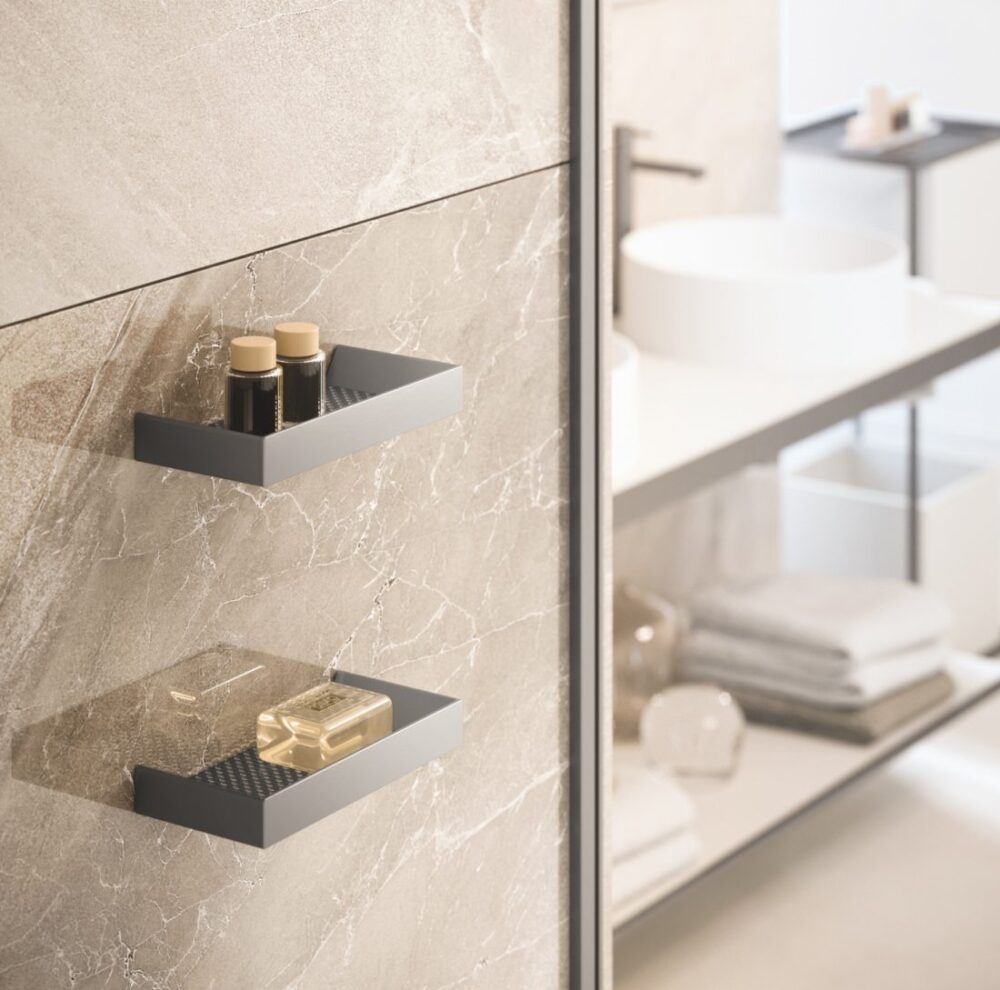 Nuovi accessori per il bagno serie Indissima di Inda