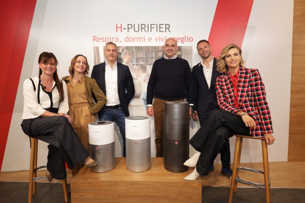 Conferenza Stampa presentazione depuratori d'aria domestici HOOVER PURELIFE