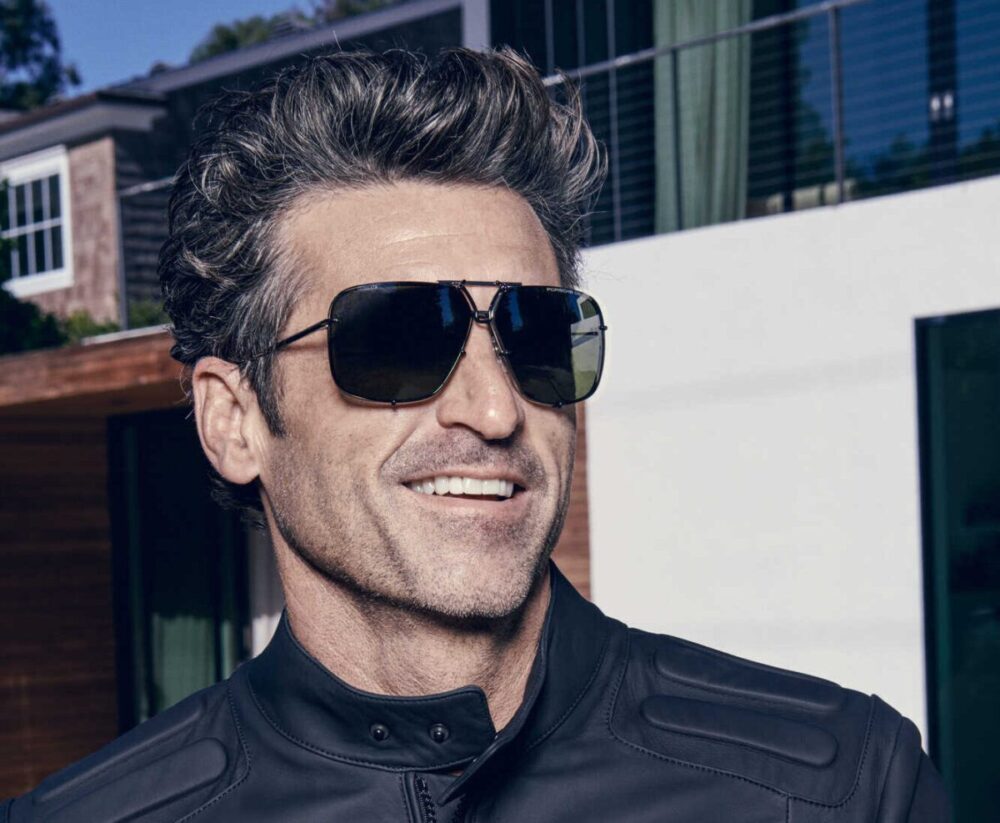 Patrick Dempsey è il brand ambassador di Porsche Design Eyewear