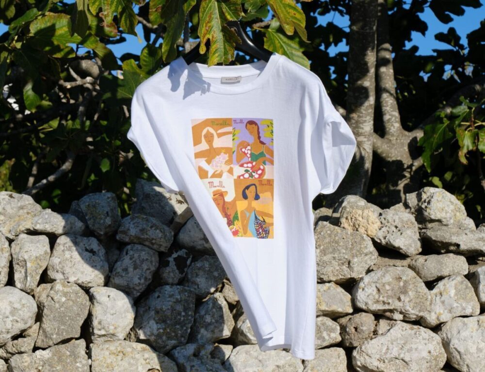 Le nuove T-shirt di Marella disegnate da Giulia Sollai