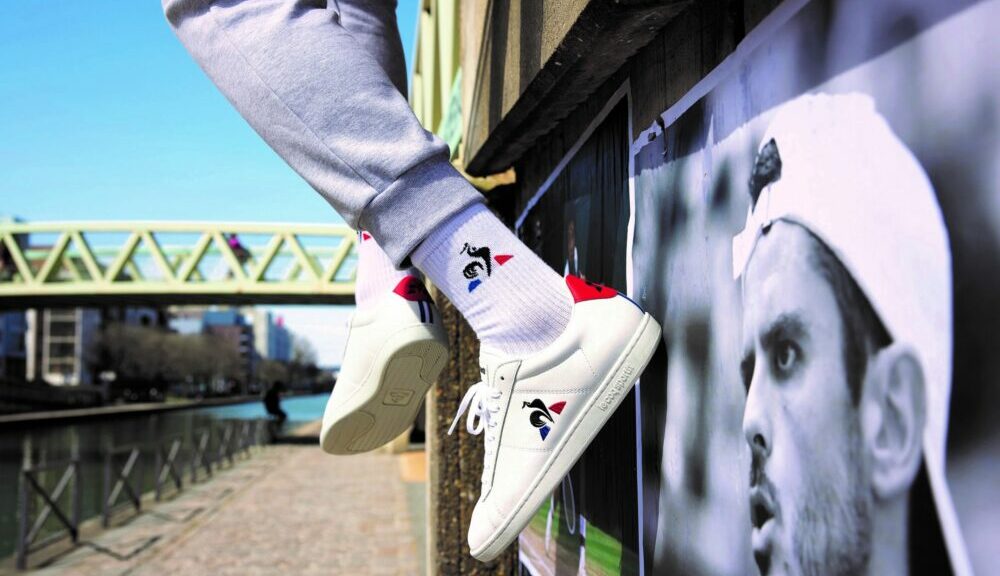 La nuova scarpa da tennis Courtset le coq sportif X AW LAB