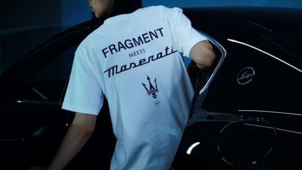 FRAGMENT MEETS MASERATI LA CAPSULE COLLECTION FIRMATA MASERATI E HIROSHI FUJIWARA