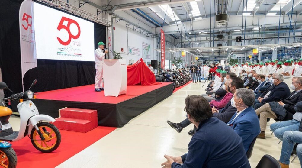 Honda Italia Industriale Spa 50° anniversario