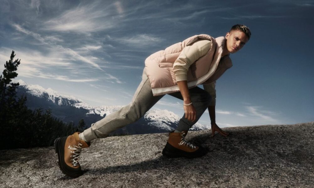 Romeo Beckham per Canada Goose calzature AI 2021-22-