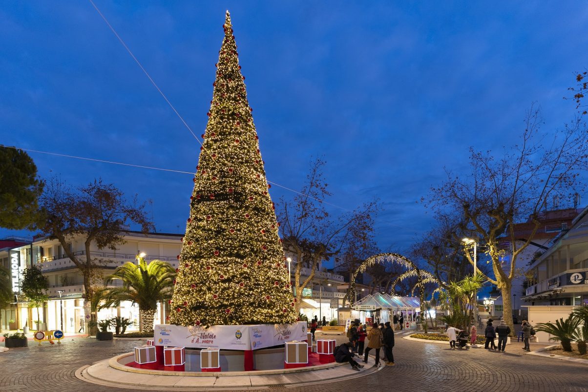 Albero di Natale Lignano ©Fabrice Gallina