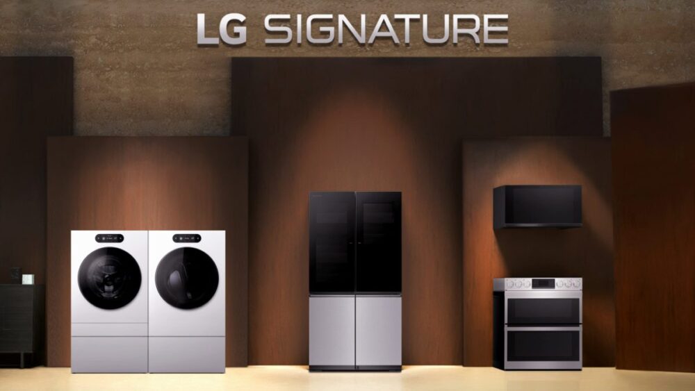 Ces 2023 Nuovi elettrodomestici LG SIGNATURE