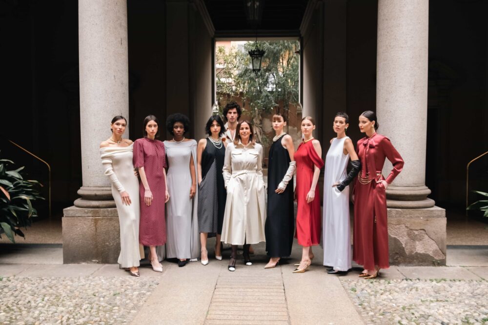 Abiti Crida evento Milano Collezione FW 2023-24