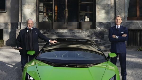 Diego Della Valle, Presidente e CEO del Gruppo Tod’s e Stephan Winkelmann, Chairman e CEO di Automobili Lamborghini