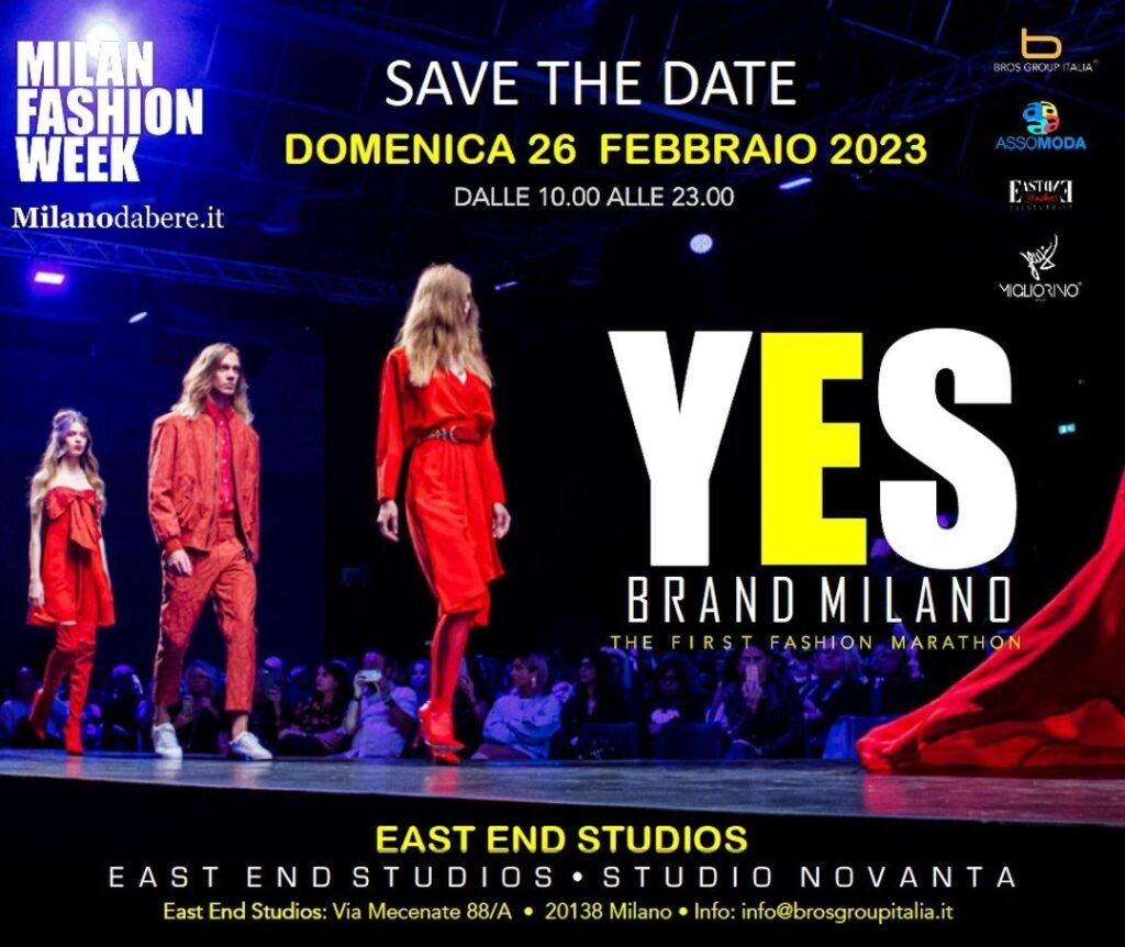 Locandina YES BRAND MILANO