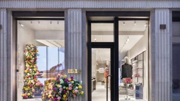 Il nuovo negozio Baldinini a Milano in via della Spiga