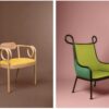 Loop dining chair e Mickey armchair di India Mahdavi per Gebrüder Thonet Vienna