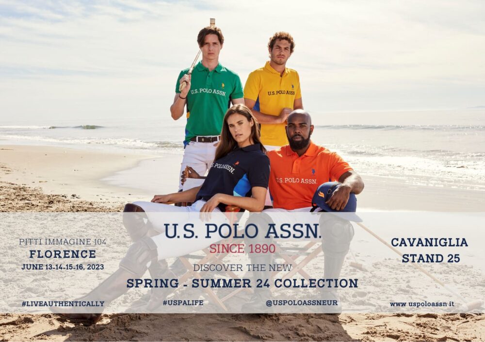 U.S. POLO ASSN. anteprima SS 2024 a Pitti Immagine Uomo 2023