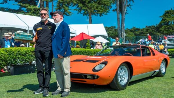 Concorso Italiano vincitrice Lamborghini Miura del 1967 di Michael e Toni Weinreb