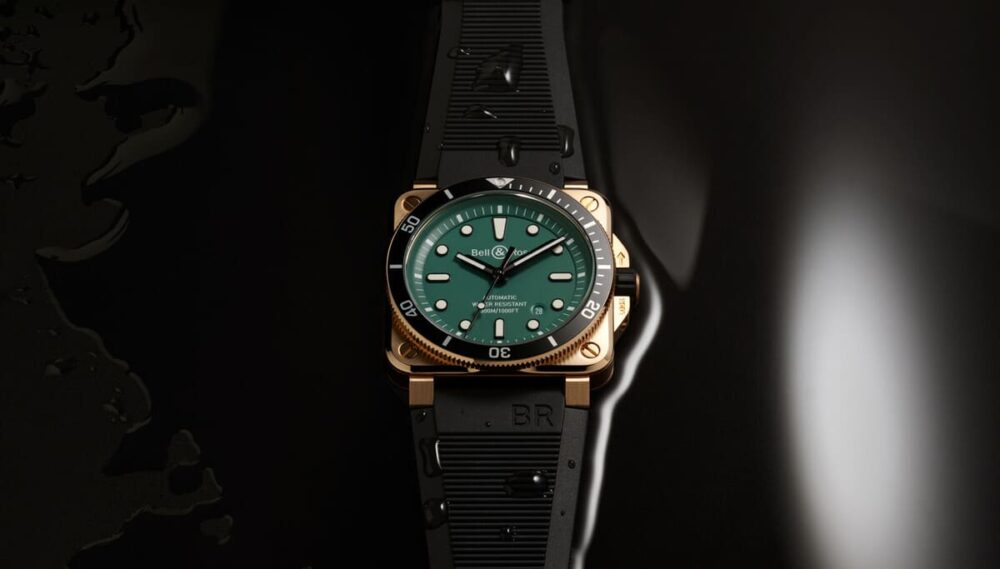 Bell & Ross-Diver-Black - -Green-Bronze.