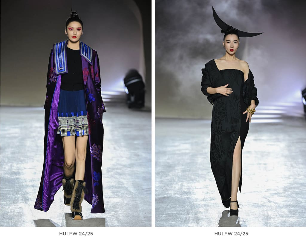 Sfilata HUI FW 2024-25 alla Shenzhen-Milan Lifestyle Week