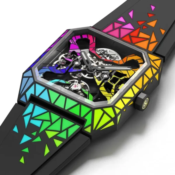 Orologio Bell & Ross BR 03 Cyber Rainbow_