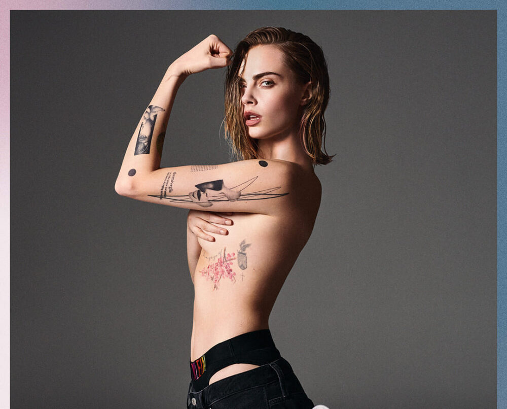 Cara Delevingne X Calvin Klein Pride SS 24 Campaign 1