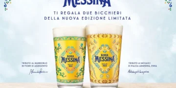 Bicchieri omaggio Birra Messina