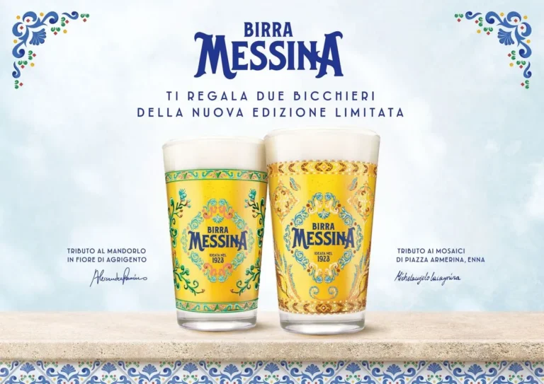 Bicchieri omaggio Birra Messina