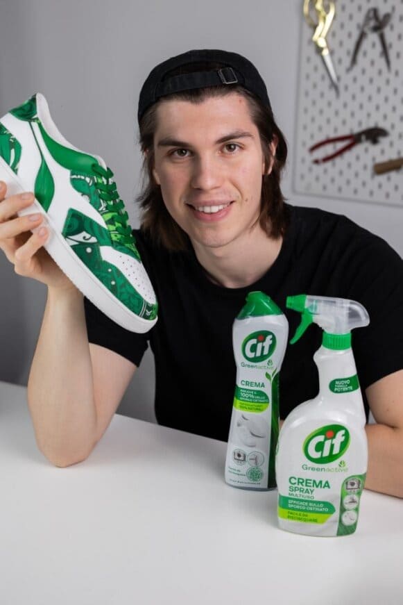 Clessio, il creatore delle Sneakers di Cif