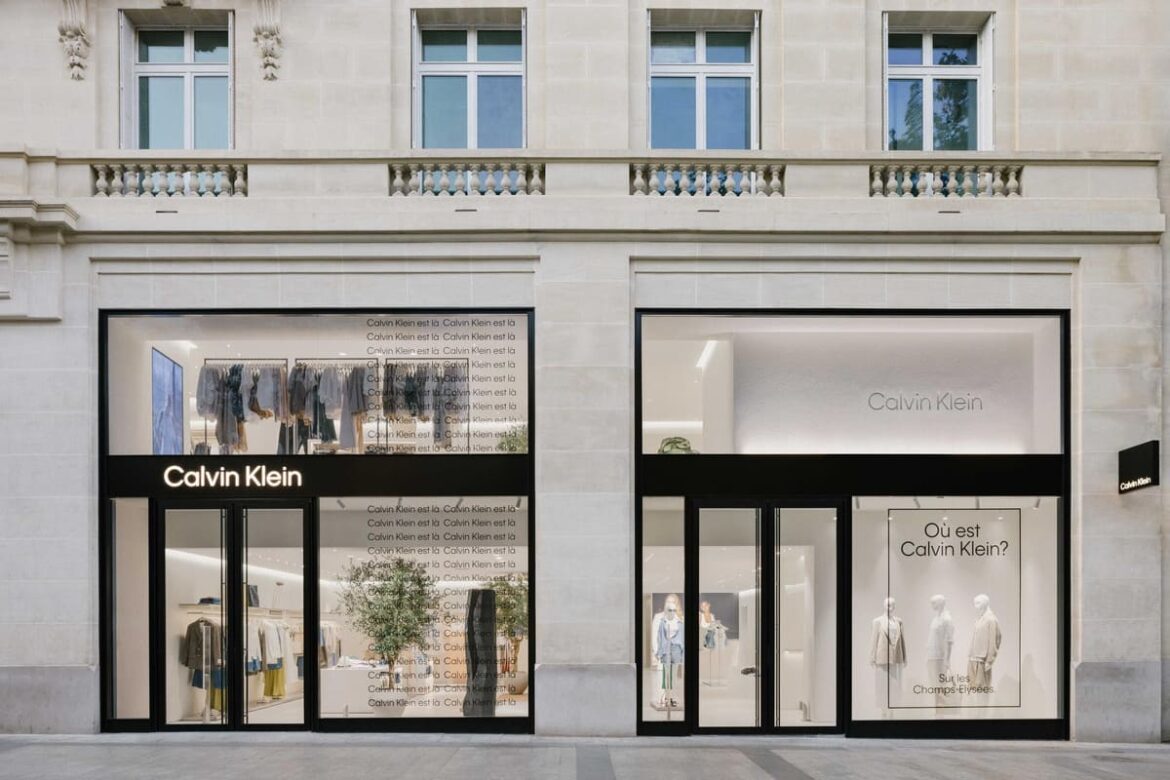 Il nuovo flagship store Calvin Klein Calvin Klein a Parigi