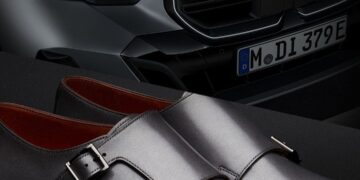 Scarpa uomo Santoni Carter Doppia Fibbia X New BMW serie 5 Touring