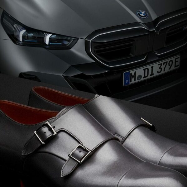 Scarpa uomo Santoni Carter Doppia Fibbia X New BMW serie 5 Touring