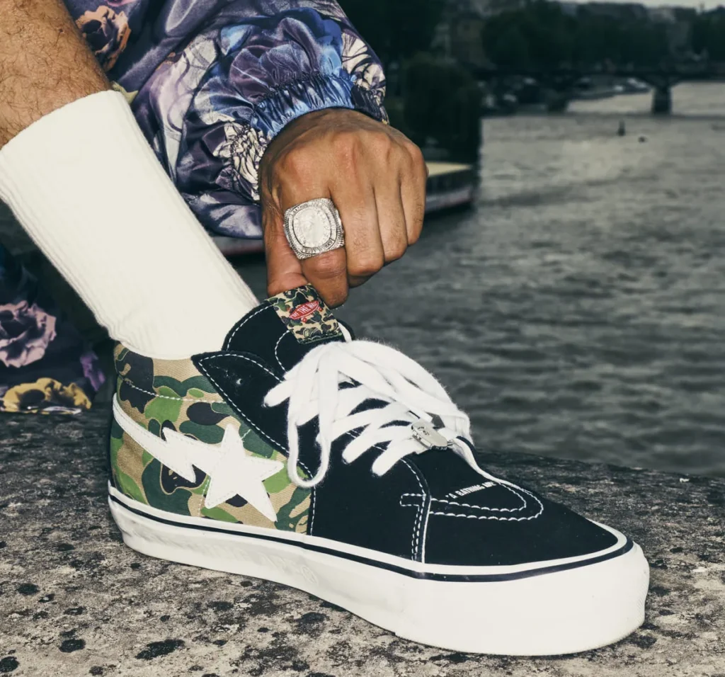 Sneakers Vans x Bape SS 2024