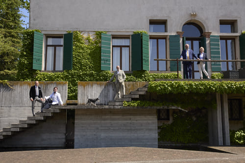 Tod's FW 24_25 AD Campaign. Villa Il Palazzetto. Businaro family