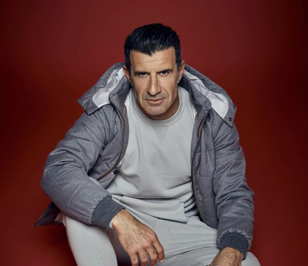 Luis Figo debutta nella moda a Pitti Uomo 107