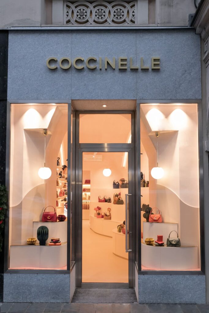 Il nuovo store Coccinelle a Vienna Dicembre 2024