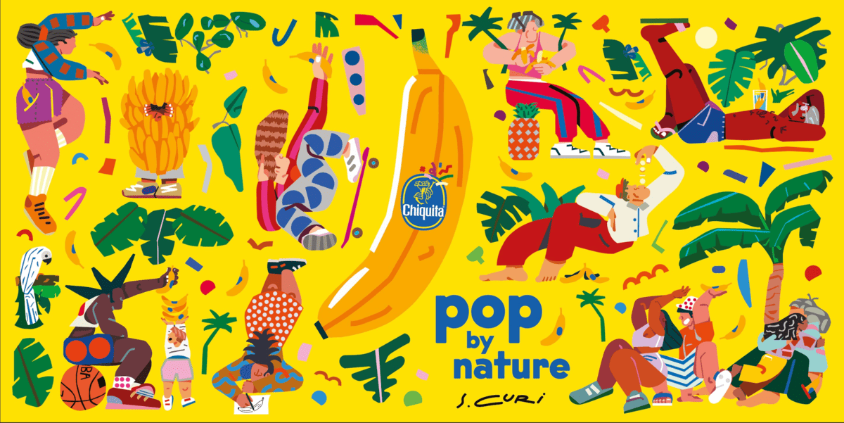 Campagna adv Chiquita_Pop by Nature