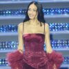 Elodie indossa un abito di Gucci per la seconda serata del Festival di Sanremo 2025 ph. credit Getty Images (