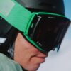 Sam Anthamatten indossa la nuova maschera da sci FW 2025/26 di Julbo e Faction Skis