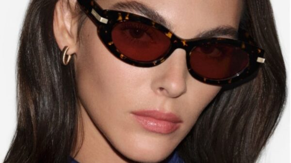 Vittoria Ceretti per la campagna Calvin Klein Eyewear PE 2025